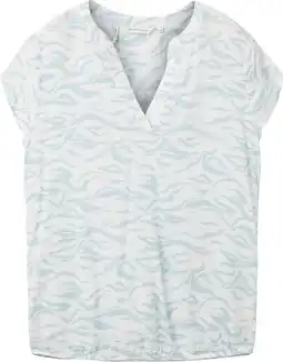 Tom tailor blouse printed dames blouse - maat 42