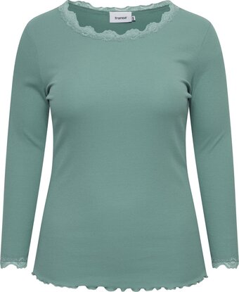 Fransa plus size selection fpzamond tee 1 dames t-shirt - maat 46/48