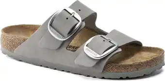 Birkenstock arizona dames slippers dove gray narrow-fit |  grijs | nubuck | maat 42