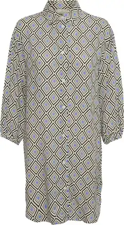Bol.com Kaffe kasomia shirt dress 3/4 dames jurk - maat 42 aanbieding