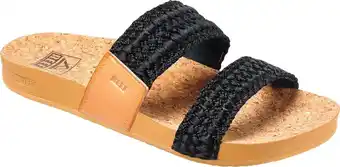 Reef slippers - maat 41 - vrouwen - zwart/licht bruin