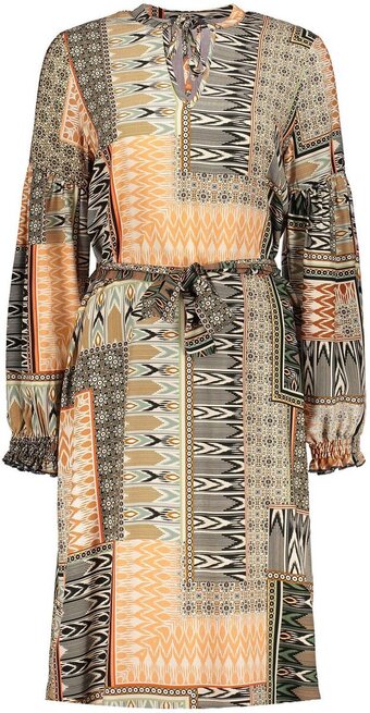 Geisha - jurk - oranje