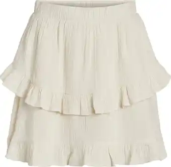 Vila vilania hw short skirt/ln dames - maat 42