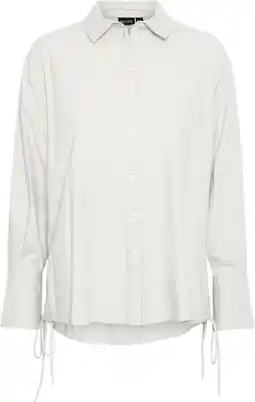 Pieces pckayce ls shirt bc dames blouse - maat l