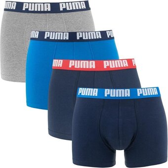 Bol.com Puma basic boxer mannen 4p - maat l aanbieding