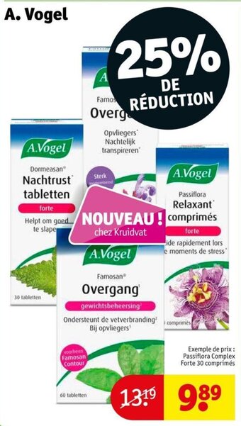 Kruidvat A. Vogel aanbieding