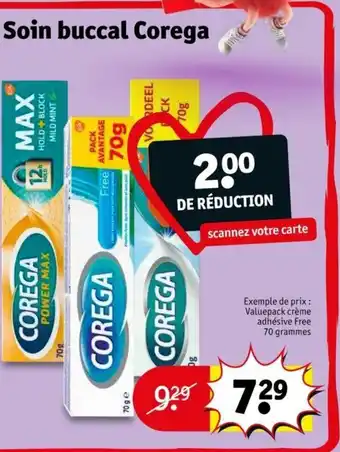 Kruidvat Soin buccal Corega aanbieding