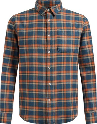 We fashion heren regular fit overhemd met dessin