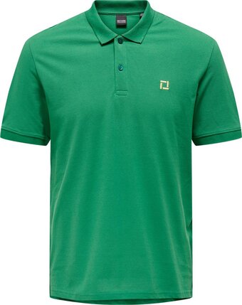 Only & sons onscruyff reg pique polo cs heren poloshirt - maat s
