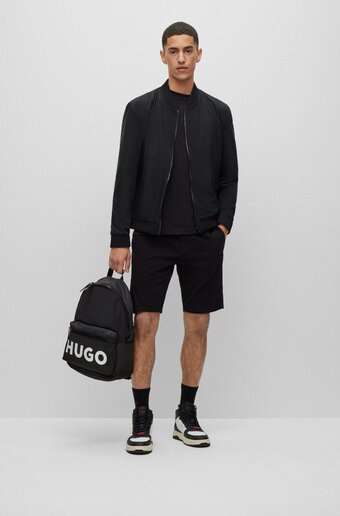Hugo boss hugo heren rugzak kunstleer - zwart