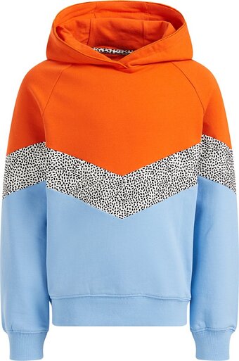 We fashion meisjes sweater met colourblock