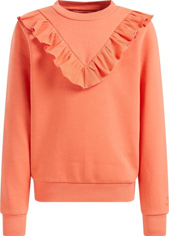 We fashion meisjes sweater met ruches