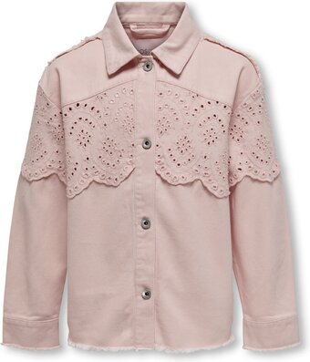 Bol.com Only kogelena crochet jacket otw meisjes jas - maat 146 aanbieding