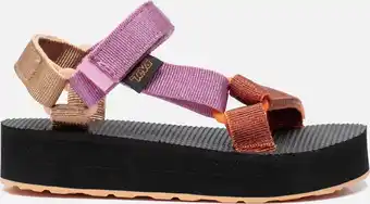 Teva midform universal metallic sandalen roze - maat 32