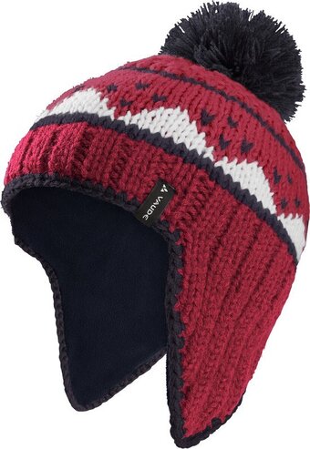 Vaude knitted cap iv kinderen, roze