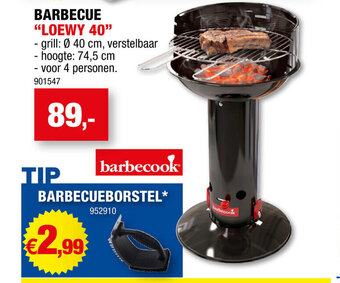 Hubo BARBECUE "LOEWY 40" aanbieding