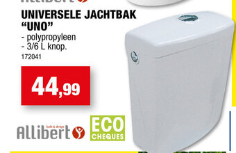 Hubo UNIVERSELE JACHTBAK "UNO" aanbieding