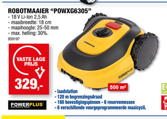 Hubo ROBOTMAAIER "POWXG6305" aanbieding
