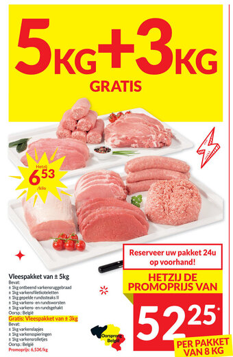Intermarché Vleespakket van ± 5kg aanbieding