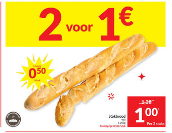 Intermarché Stokbrood aanbieding