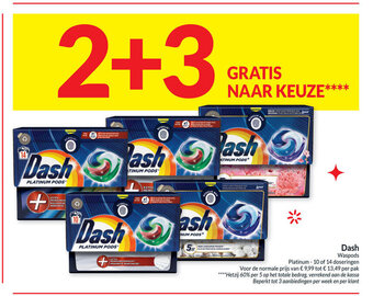 Intermarché Dash Waspods aanbieding