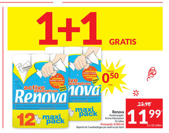 Intermarché Renova Keukenpapier aanbieding