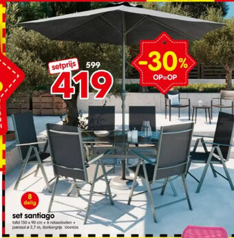 Yess Set santiago aanbieding