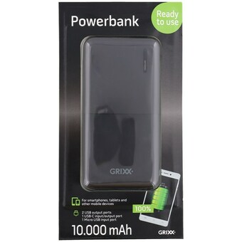 Action Grixx powerbank aanbieding