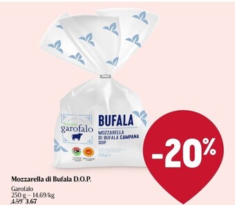 Delhaize Mozzarella di bufala d.o.p. aanbieding