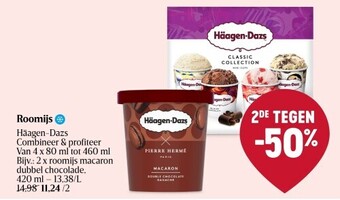 Delhaize Roomijs aanbieding