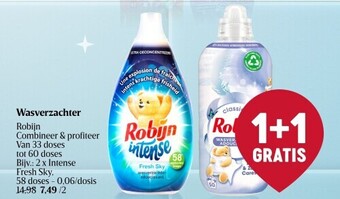 Delhaize Wasverzachter aanbieding