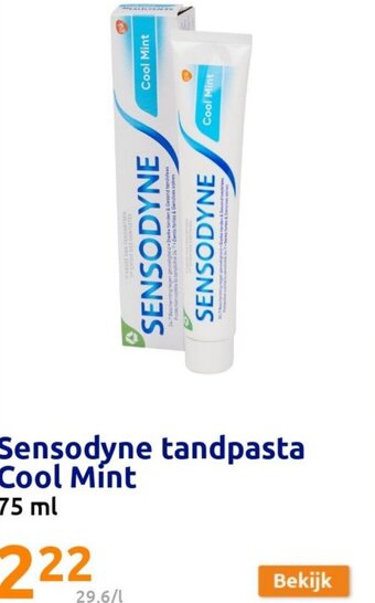 Action Sensodyne tandpasta Cool Mint 75 ml aanbieding