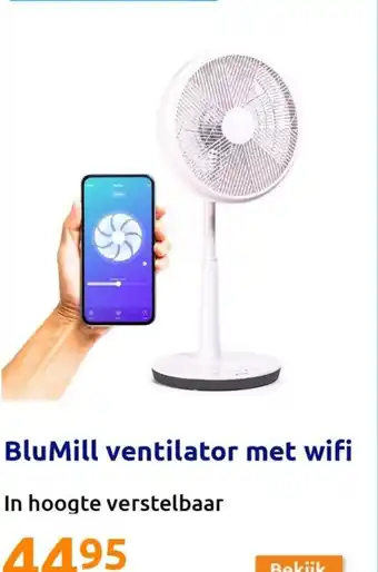 BluMill ventilator met wifi
