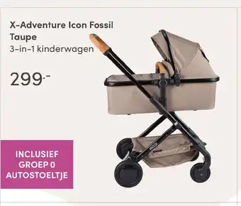 Baby & Tiener X-Adventure Icon Fossil Taupe aanbieding