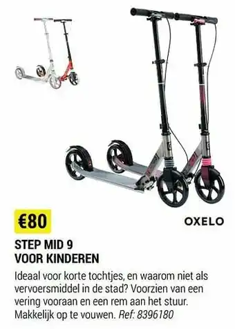 Decathlon Step mid 9 voor kinderen aanbieding