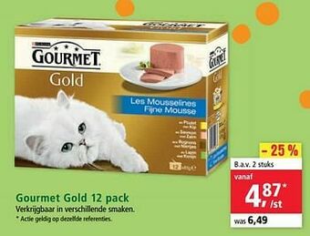 Maxi Zoo Gourmet gold aanbieding