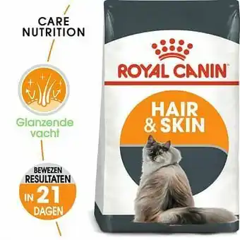 Zooplus 2x10kg Hair & Skin Care Royal Canin Kattenvoer aanbieding