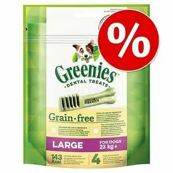 Zooplus 20% korting! Greenies snacks - 170 g - Large (170 g / 4 stuks) aanbieding