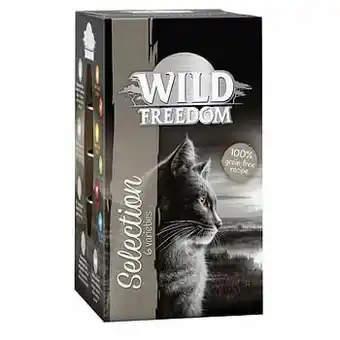 Zooplus 6x85g Adult Kuipje Deep Forest Wild & Kip Wild Freedom Kattenvoer aanbieding