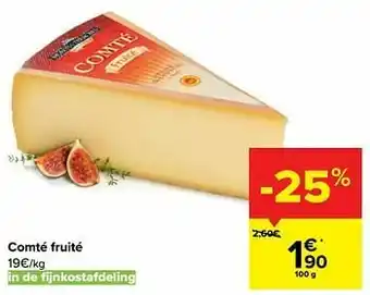 Comté fruité
