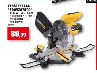 Hubo Verstekzaag “powx075700” aanbieding