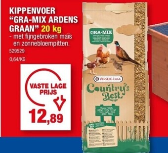 Hubo Kippenvoer “gra-mix ardens graan” 20 kg aanbieding