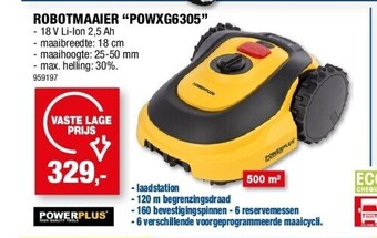 Hubo Robotmaaier “powxg6305” aanbieding