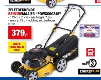 Hubo Zelftrekkende benzinemaaier “powxg60245” aanbieding