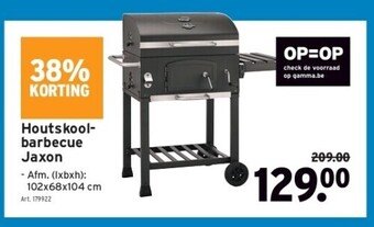 GAMMA Houtskoolbarbecue jaxon aanbieding