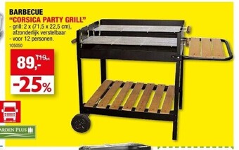 Hubo Barbecue “corsica party grill” aanbieding