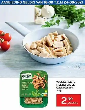 Vegetarische filetstukjes garden gourmet