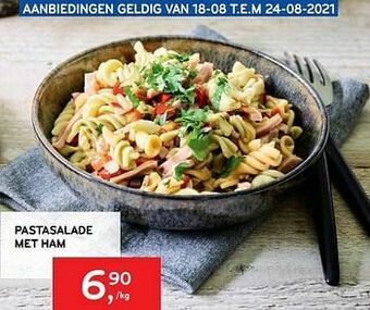 Alvo Pastasalade met ham aanbieding