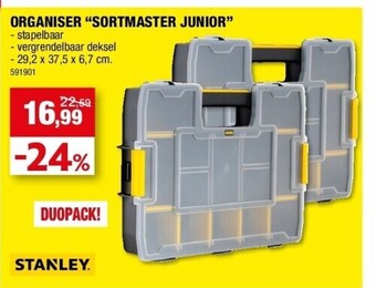 Hubo Organiser “sortmaster junior” aanbieding