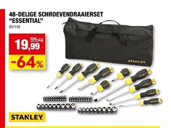 48-delige schroevendraaierset  “essential”